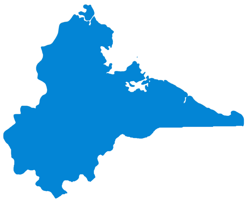Sandakan Division map